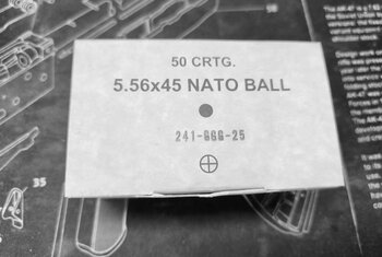 Amunicja 5,56x45mm NATO op. 50szt